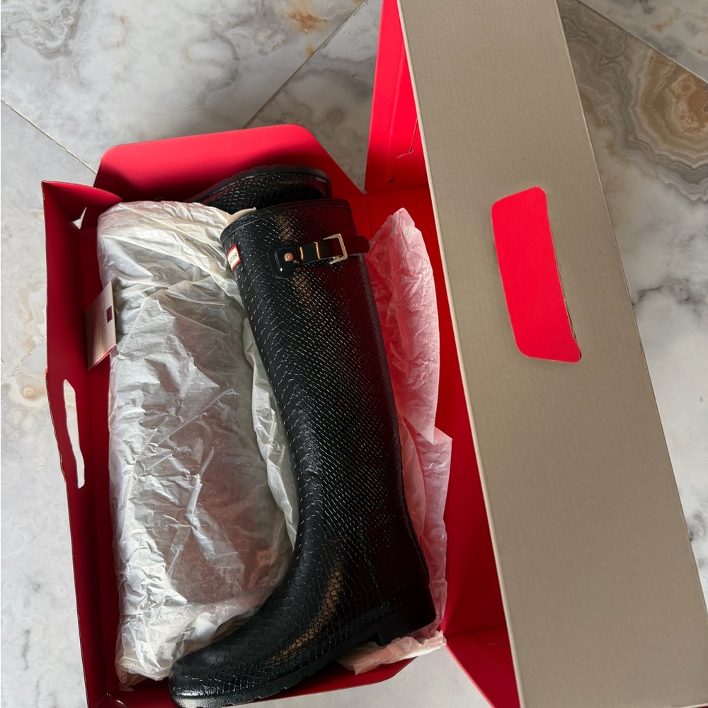 Brand New Hunter Boots with Box - Size 8